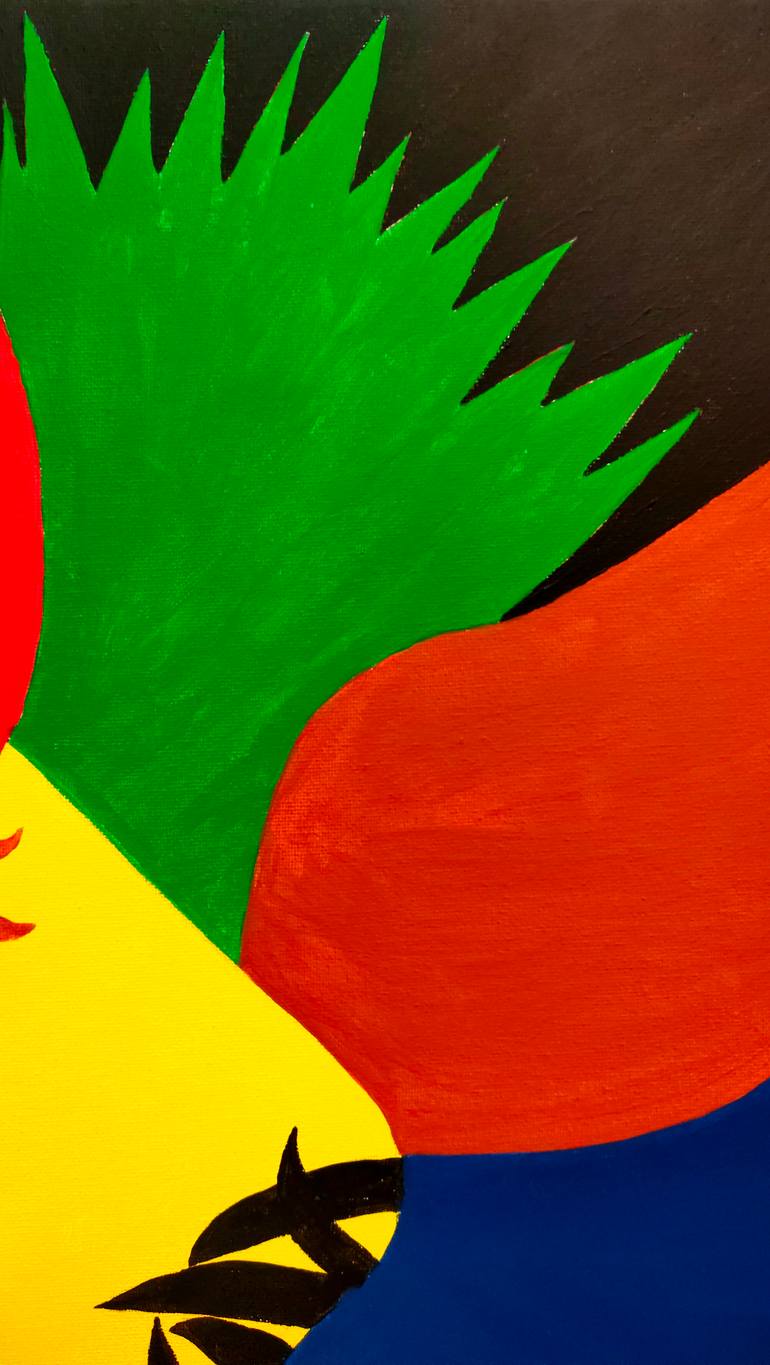 Original Abstract Painting by Esteves De Cooman