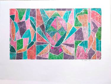 Original Abstract Paintings by Esteves De Cooman