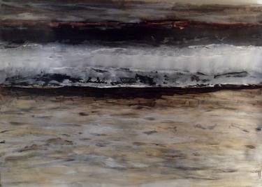 Print of Abstract Expressionism Beach Paintings by ESTEVES DE COOMAN