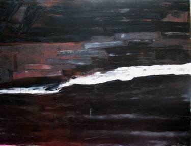 Original Abstract Expressionism Landscape Paintings by ESTEVES DE COOMAN