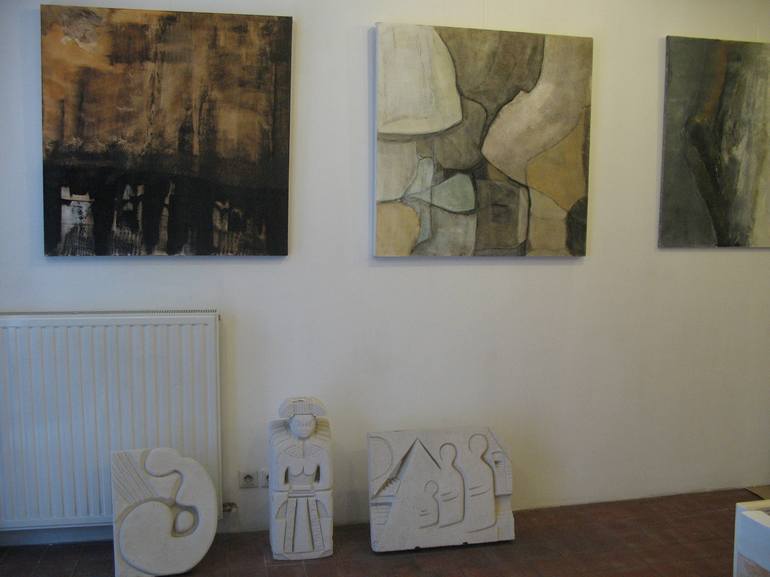 Original Abstract Painting by Esteves De Cooman