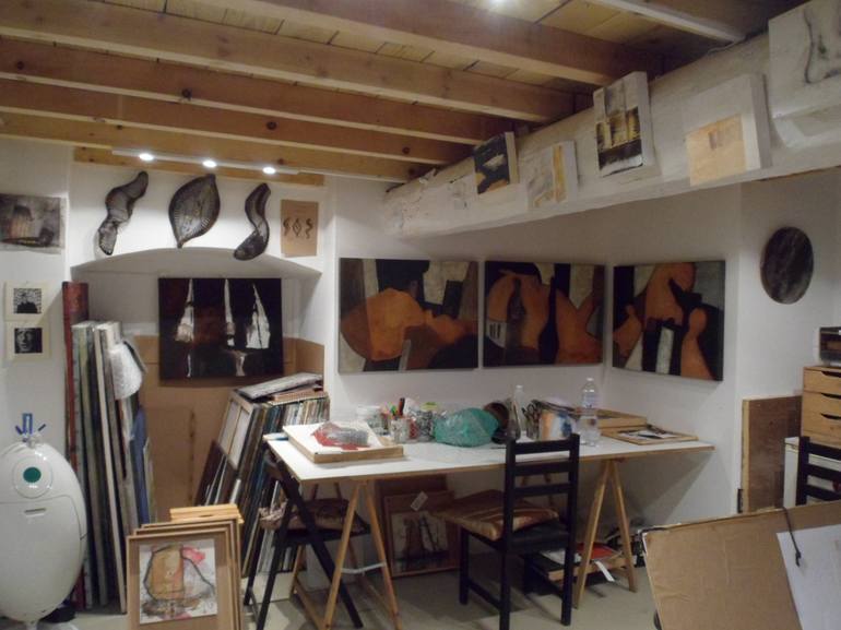 Original Abstract Expressionism Other Painting by Esteves De Cooman