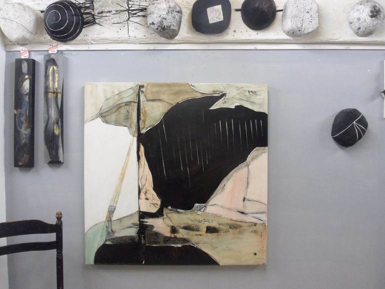 Original Abstract Painting by Esteves De Cooman