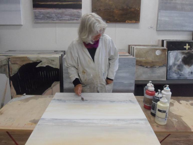 Original Abstract Painting by Esteves De Cooman
