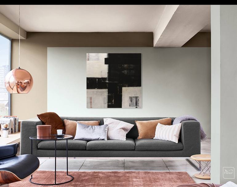 Original Abstract Painting by Esteves De Cooman