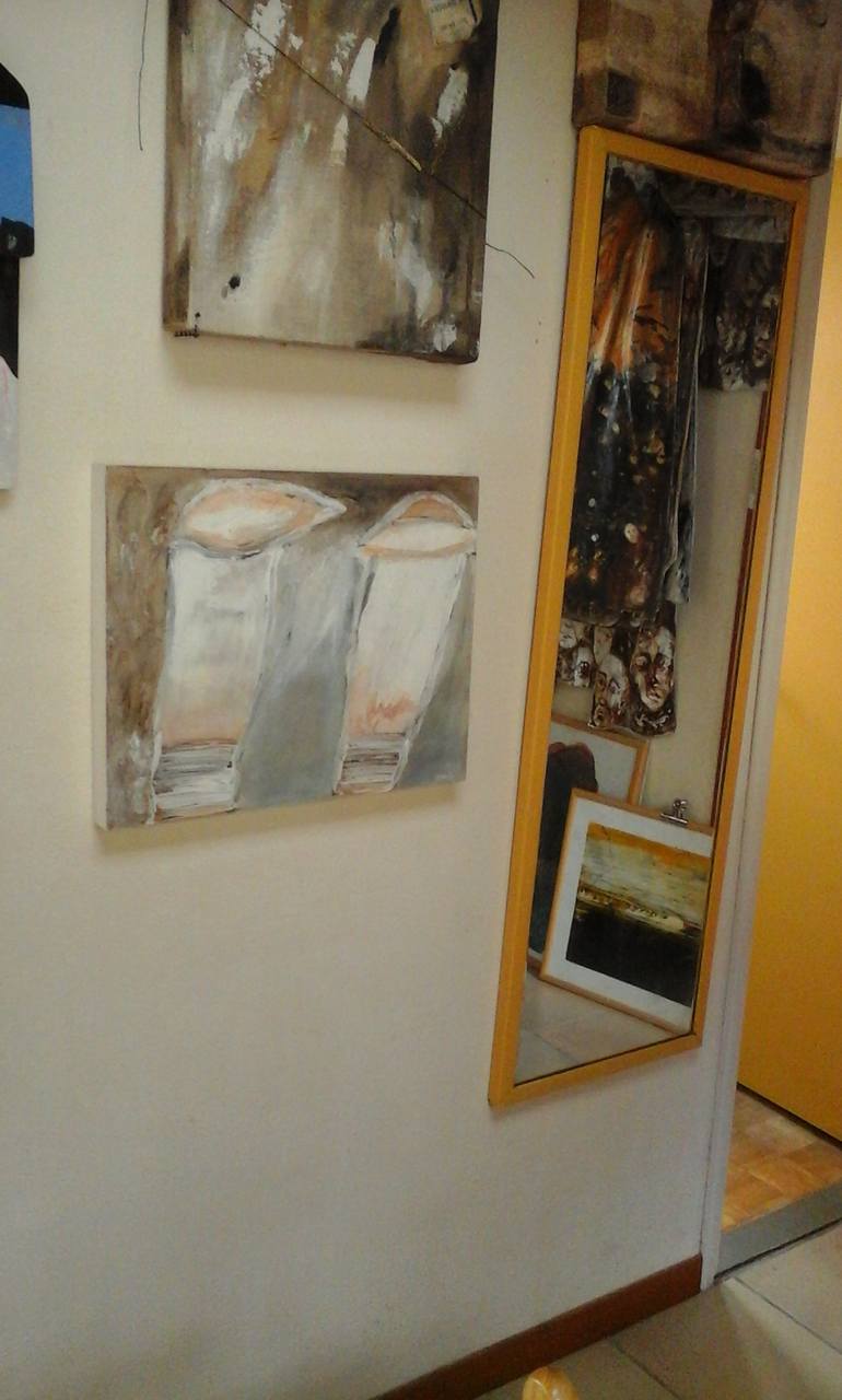 Original Abstract Painting by Esteves De Cooman