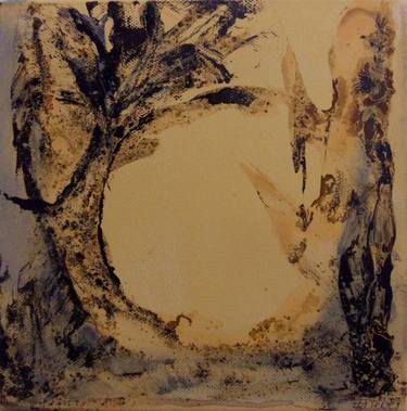 Print of Abstract Expressionism Tree Paintings by ESTEVES DE COOMAN