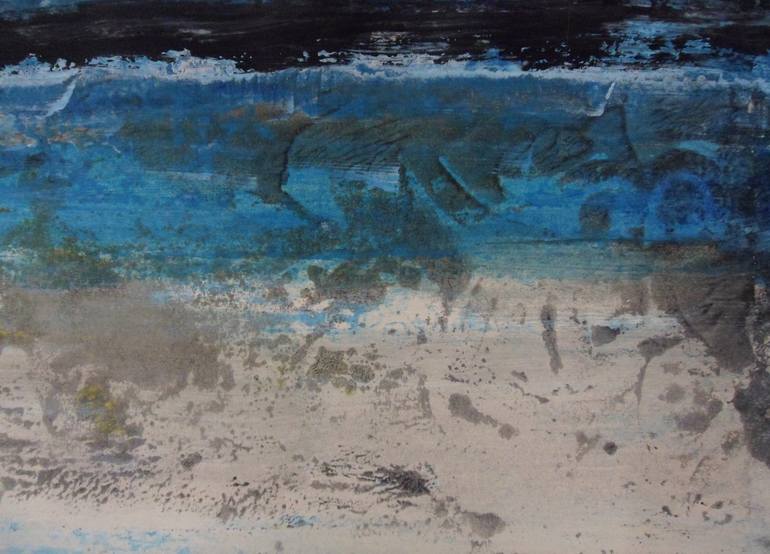 Original Abstract Seascape Painting by ESTEVES DE COOMAN