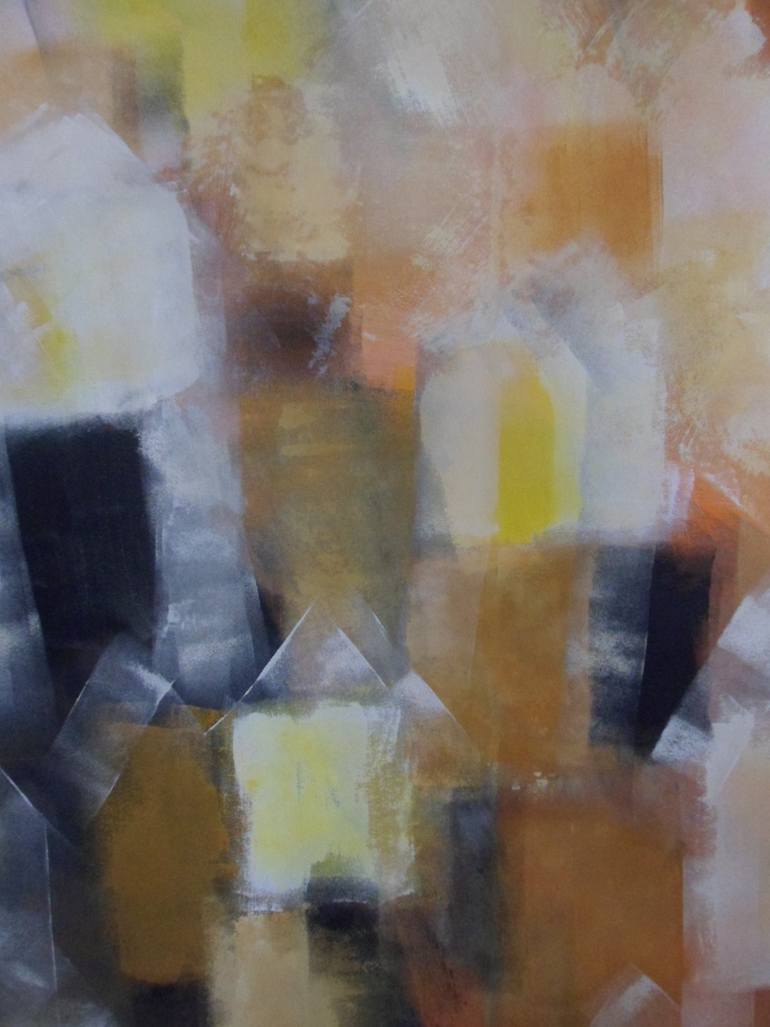 Original Expressionism Architecture Painting by Esteves De Cooman