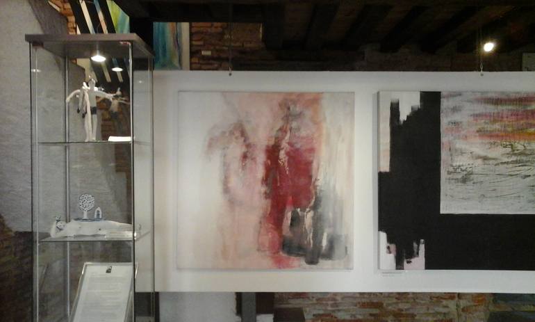Original Abstract Expressionism Abstract Painting by Esteves De Cooman
