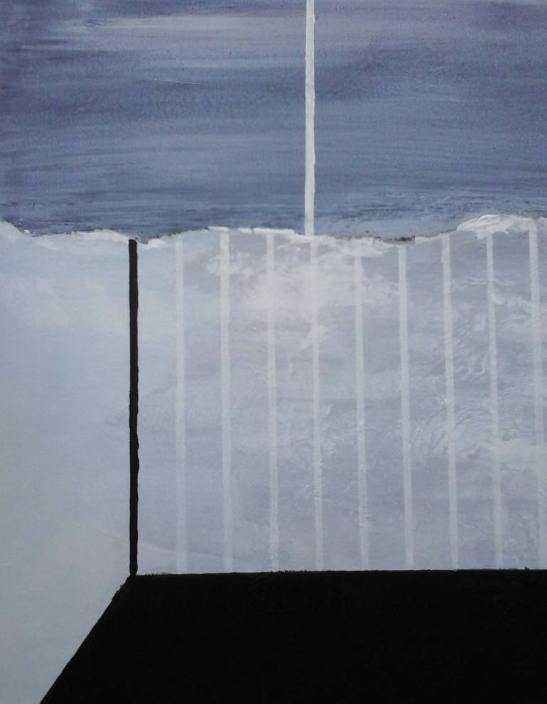 Original Abstract Expressionism Abstract Painting by Esteves De Cooman