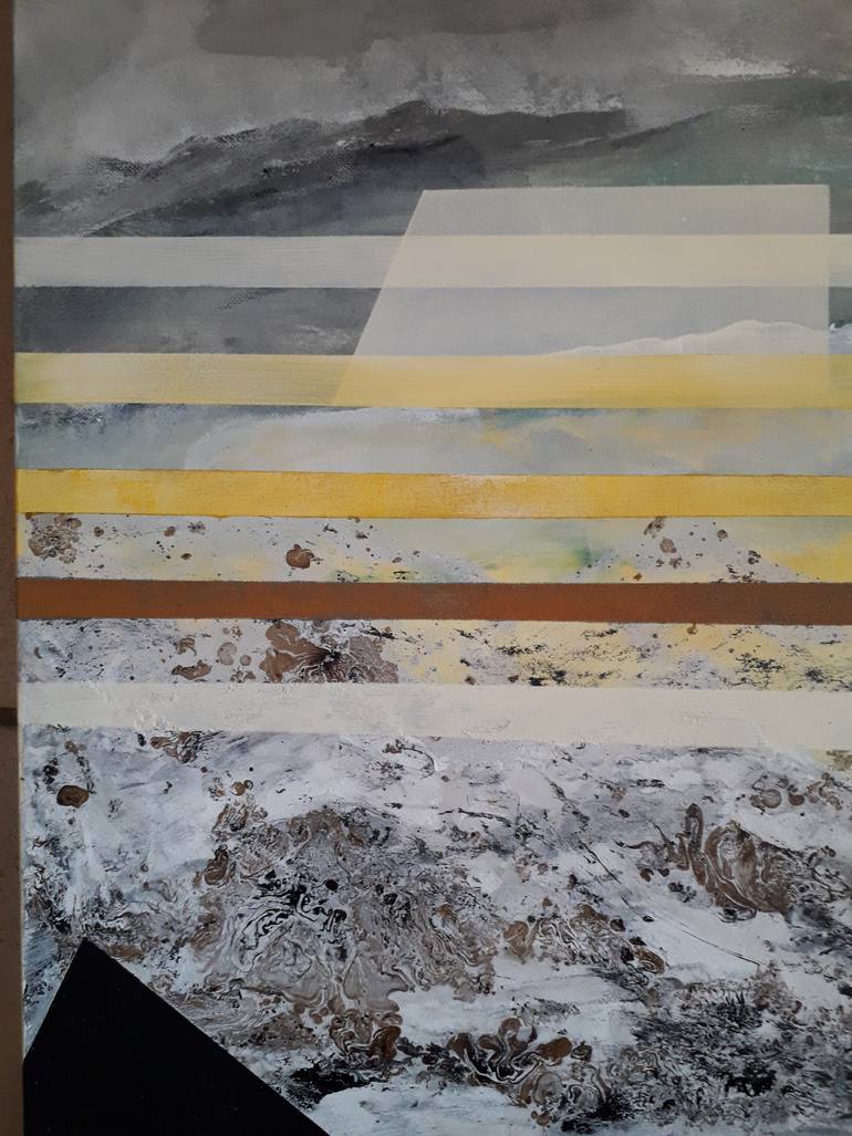 Original Abstract Painting by Esteves De Cooman