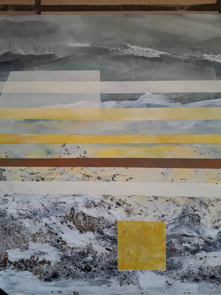 Original Abstract Painting by Esteves De Cooman