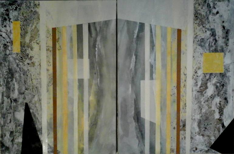 Original Abstract Painting by Esteves De Cooman