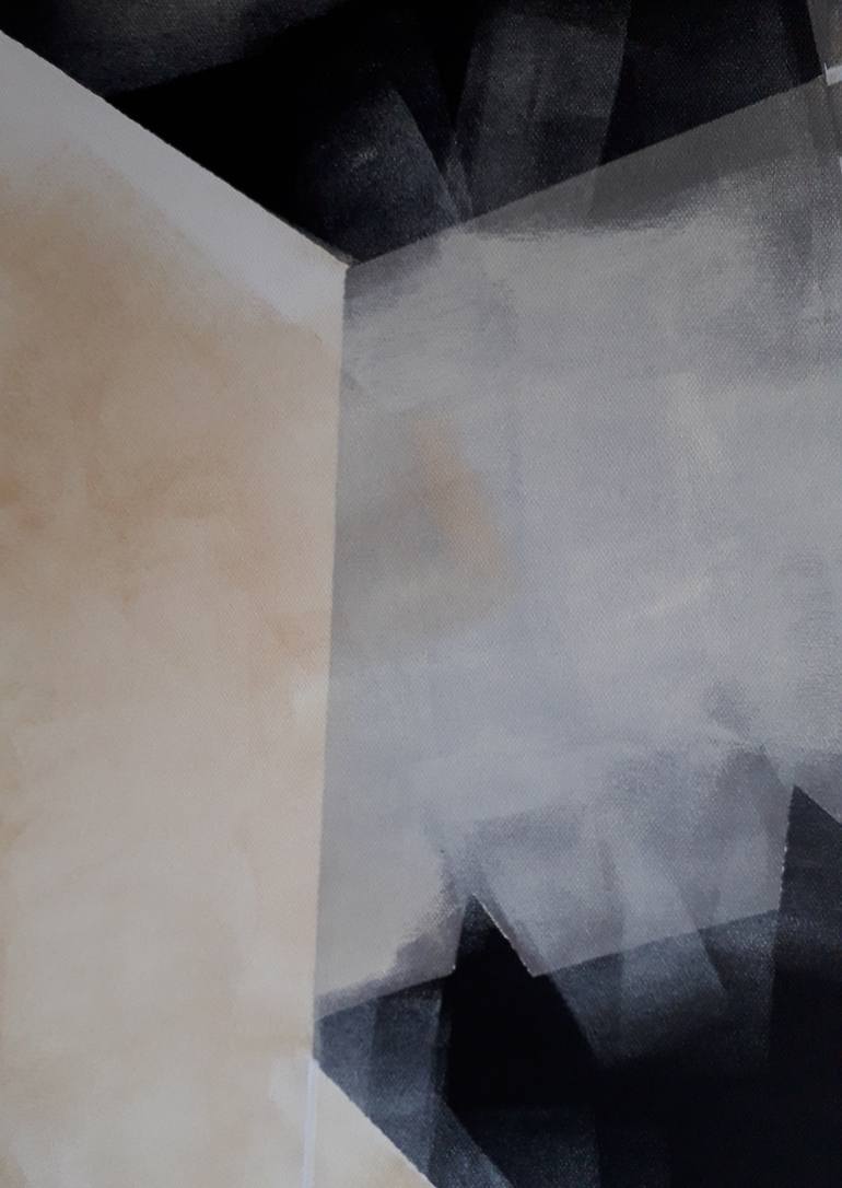 Original Abstract Painting by Esteves De Cooman