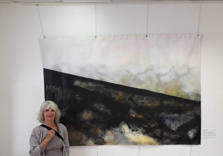 Original Modernism Abstract Painting by Esteves De Cooman