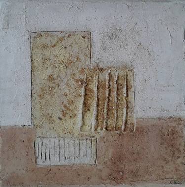 20X20 CM OCRE ET TERRE SIENNE thumb