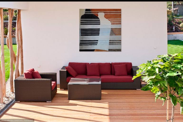 Original Abstract Expressionism Abstract Painting by Esteves De Cooman