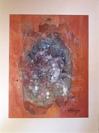 Original Abstract Paintings by ESTEVES DE COOMAN