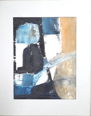 Original Abstract Paintings by ESTEVES DE COOMAN