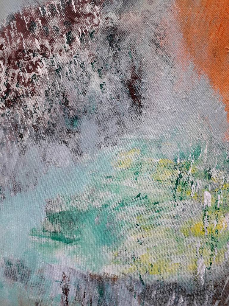 Original Abstract Expressionism Abstract Painting by Esteves De Cooman