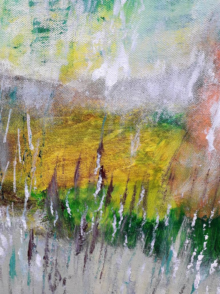Original Abstract Expressionism Abstract Painting by Esteves De Cooman