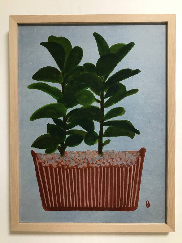 Original Botanic Painting by Choin Lim