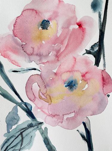 Original Fine Art Botanic Paintings by Choin Lim