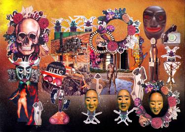 Original Pop Art Performing Arts Collage by SeedeR Side
