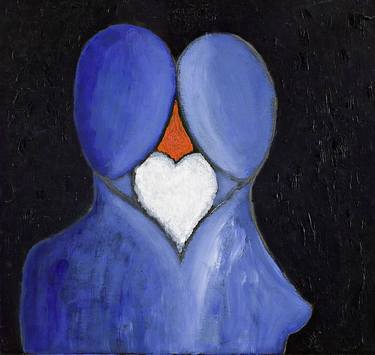 Original Conceptual Love Paintings by enrico zanetto