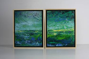 Original Abstract Landscape Paintings by Laura Williams