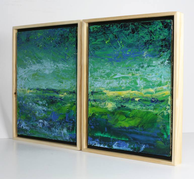 Original Abstract Landscape Painting by Laura Williams