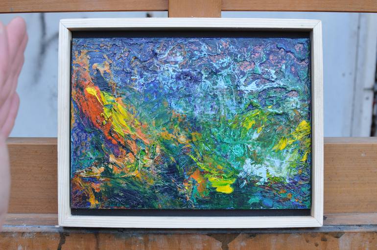 Original Abstract Expressionism Abstract Painting by Laura Williams