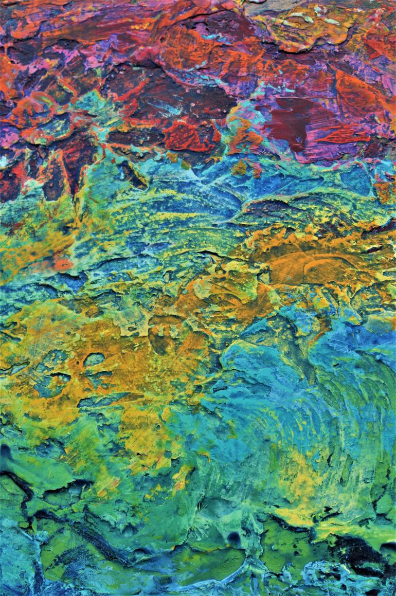 Original Abstract Expressionism Abstract Painting by Laura Williams