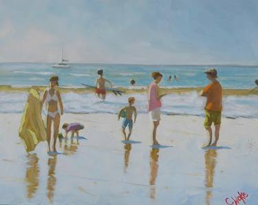 Original Beach Paintings by Chris Wake