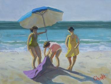 Original Beach Paintings by Chris Wake