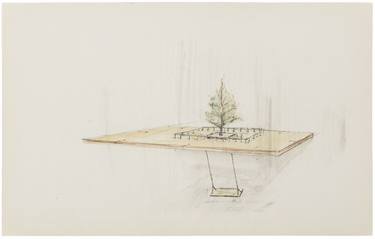 Sketch For Tree Swing I Drawing By Rudi Bogaerts Saatchi Art