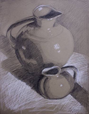 Print of Realism Still Life Drawings by Anne Pfeiffer