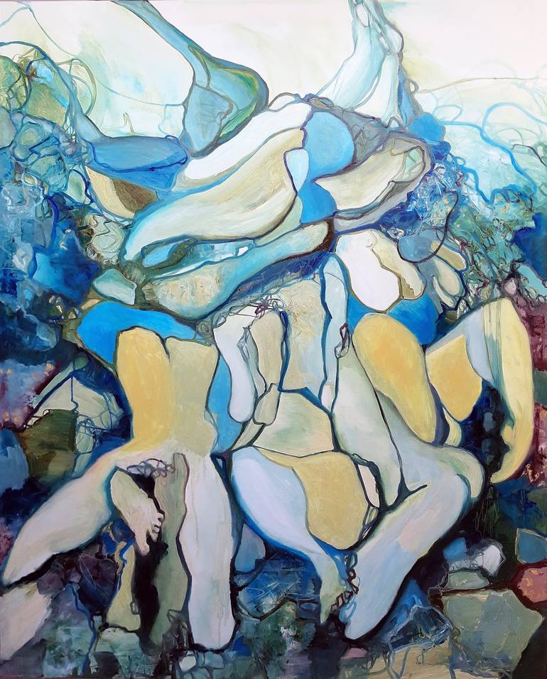 Original Contemporary Abstract Paintings by Jörg Kuplens