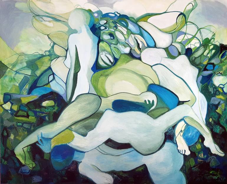 Original Abstract Paintings by Jörg Kuplens