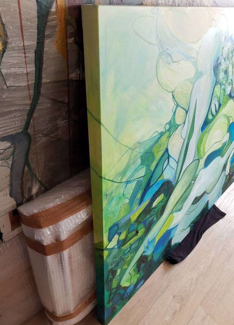 Original Abstract Painting by Jörg Kuplens