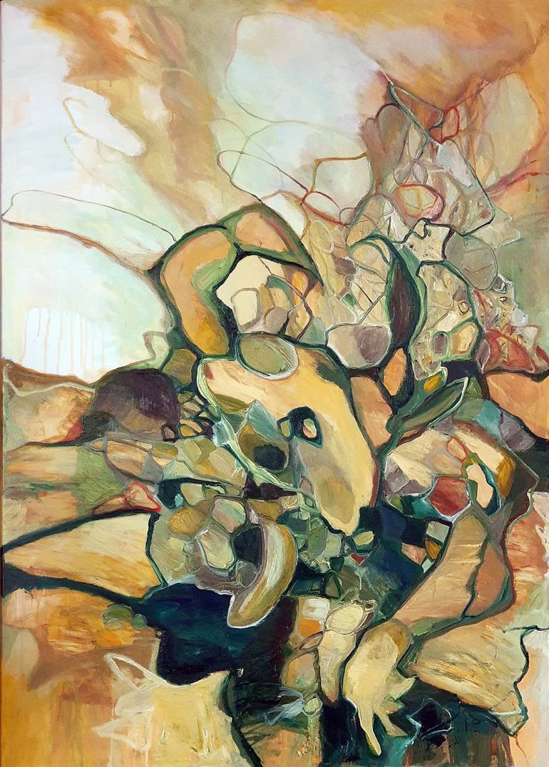 Original Abstract Paintings by Jörg Kuplens