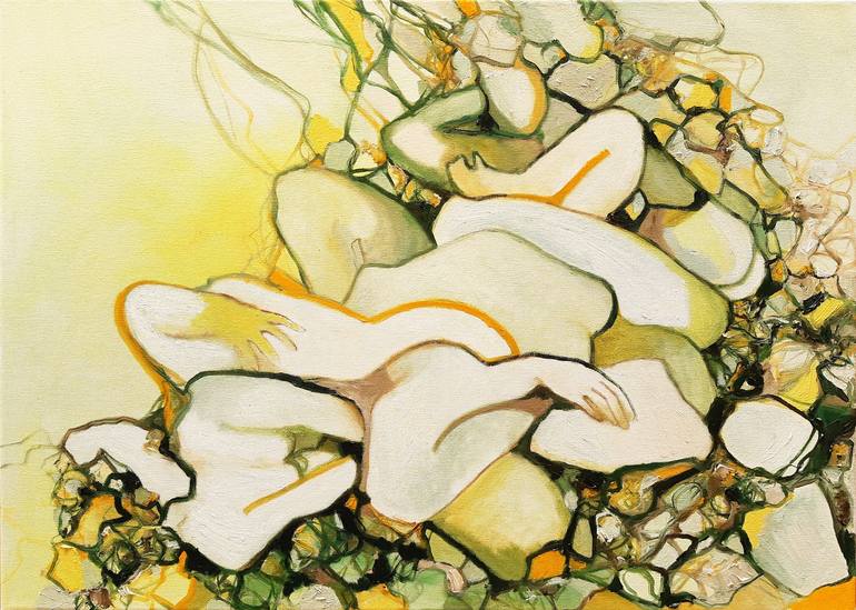 Original Abstract Paintings by Jörg Kuplens