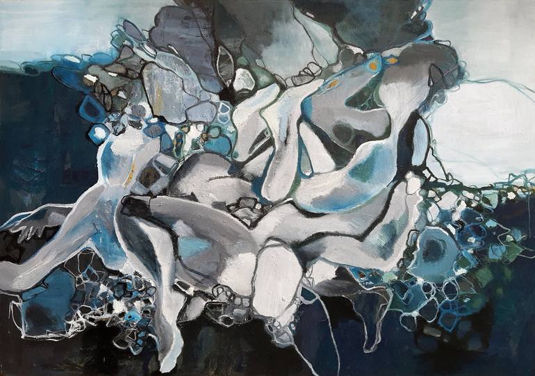 Original Abstract Paintings by Jörg Kuplens