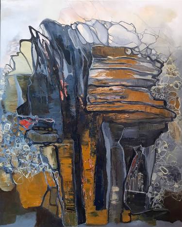 Original Abstract Painting by Jörg Kuplens