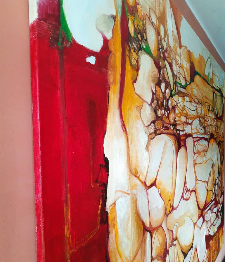 Original Abstract Painting by Jörg Kuplens