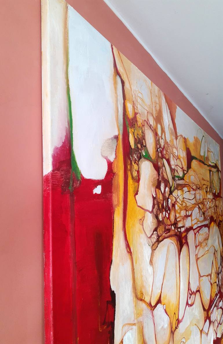 Original Abstract Painting by Jörg Kuplens