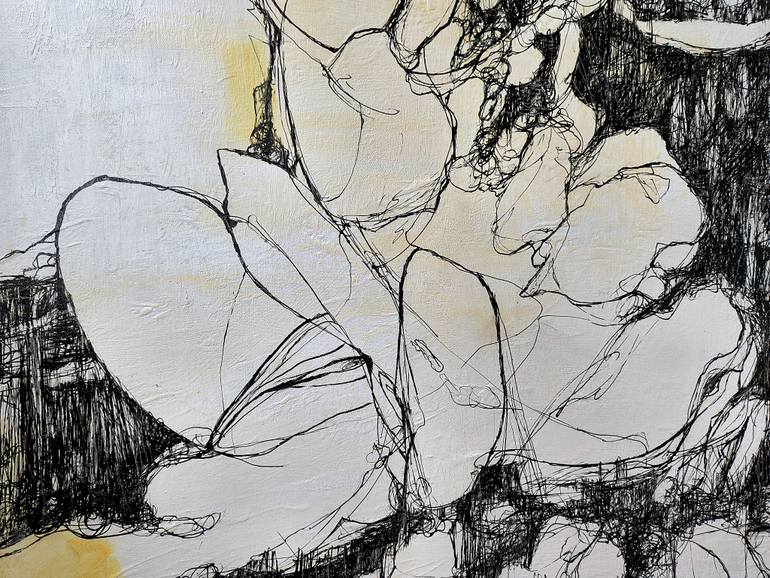 Original Abstract Drawing by Jörg Kuplens