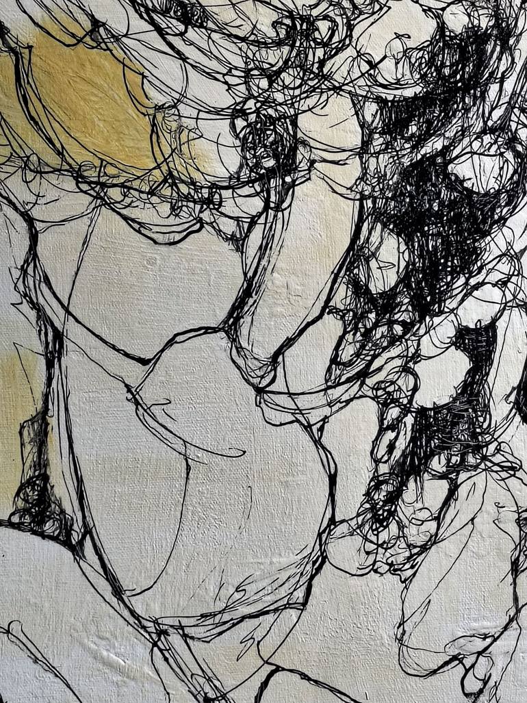 Original Abstract Drawing by Jörg Kuplens