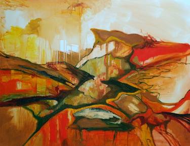 Original Abstract Expressionism Abstract Paintings by Jörg Kuplens